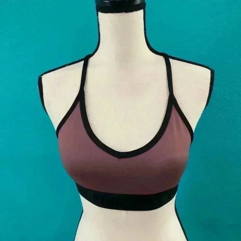 Victoria’s Secret pink sports bra in size small